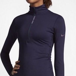Nike pro thermal zip up